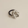 Eternal Loop Ponytail Hair Tie | Silver