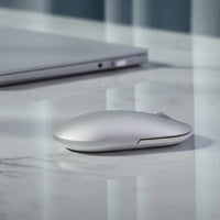 Simple Modern White/Black Wireless Bluetooth USB Connection Optical Mouse For Laptop PC Portable Slim Rechargeable Mouse Computer Mouse