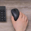 Simple Modern White/Black Wireless Bluetooth USB Connection Optical Mouse For Laptop PC Portable Slim Rechargeable Mouse Computer Mouse
