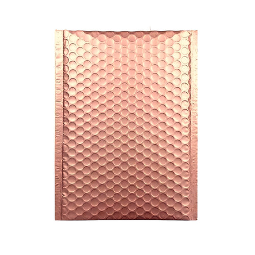 Size 6.5x10 Rose Gold Bubble Mailers Padded Envelopes for Shipping