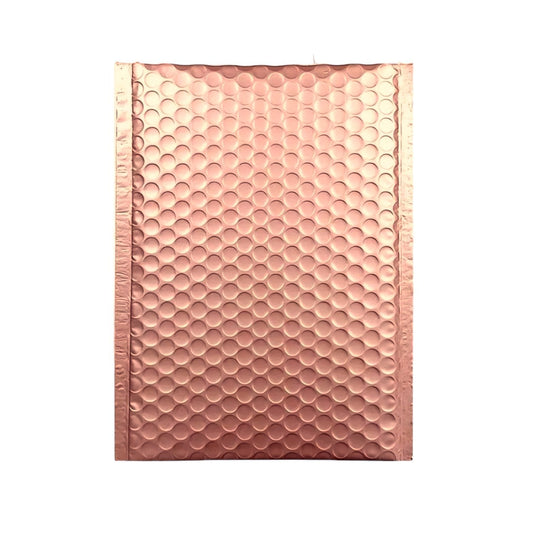 Size 6.5x10 Rose Gold Bubble Mailers Padded Envelopes for Shipping