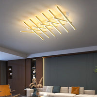 Sleek Modern Ceiling Lights for Living Room with Ambient LED Glow