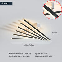 Sleek Modern Ceiling Lights for Living Room with Ambient LED Glow
