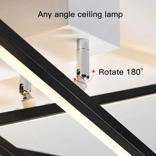 Sleek Modern Ceiling Lights for Living Room with Ambient LED Glow