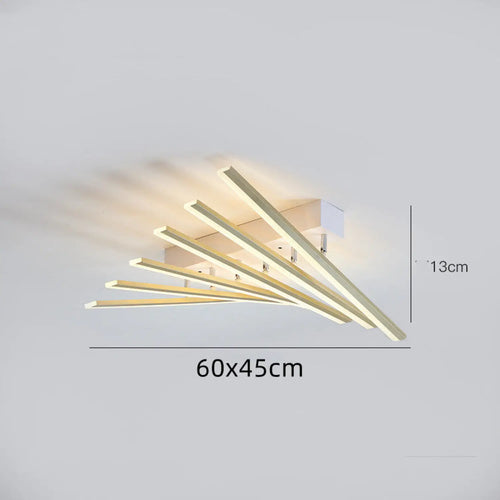 Sleek Modern Ceiling Lights for Living Room with Ambient LED Glow