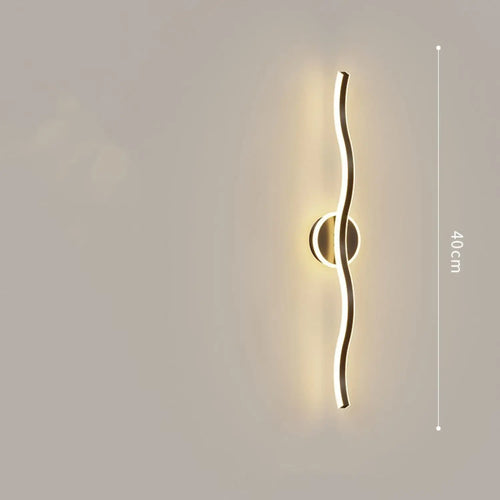Sleek Wall Lamp with Modern Light for Bedroom & Cozy Ambience