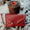 Handmade Leather Accordion Wallet