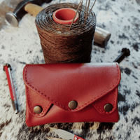 Handmade Leather Accordion Wallet