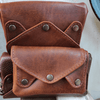 Handmade Leather Accordion Wallet