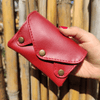Handmade Leather Accordion Wallet