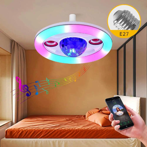 Smart Ceiling Light with Bluetooth, Magic Ball & Party Effects