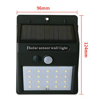 Smart & Energy-Efficient LED Solar Motion Detection Light