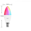 Smart LED Lamps | E14 RGB CW WW Dimmable Bulb with Voice Control