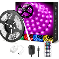 Smart LED Strip Light - WiFi & Bluetooth Control, 5050 RGB