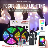 Smart LED Strip Light - WiFi & Bluetooth Control, 5050 RGB
