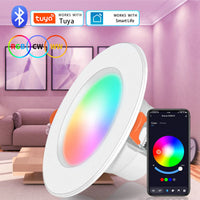 Smart RGB Bluetooth Ceiling Light 10W/15W with Tuya App Control
