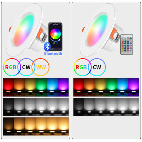 Smart RGB Bluetooth Ceiling Light 10W/15W with Tuya App Control