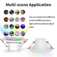 Smart RGB Bluetooth Ceiling Light 10W/15W with Tuya App Control