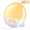 Smart Wakeup Light Alarm Clock with Sunrise Simulation and Voice Control