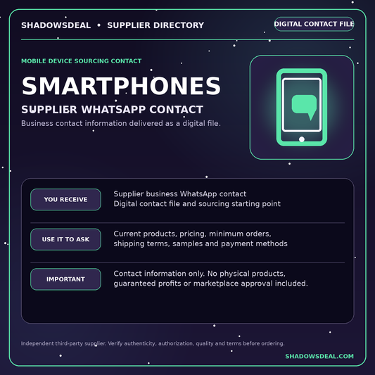 Wholesale Smartphone Supplier Contact