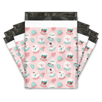 Snow Globe Poly Mailers Size 10x13 Christmas Shipping Bags