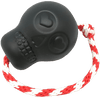 USA-K9 Magnum Skull - Black Magnum Rubber Chew Toy for Extreme Chewers | USA Made