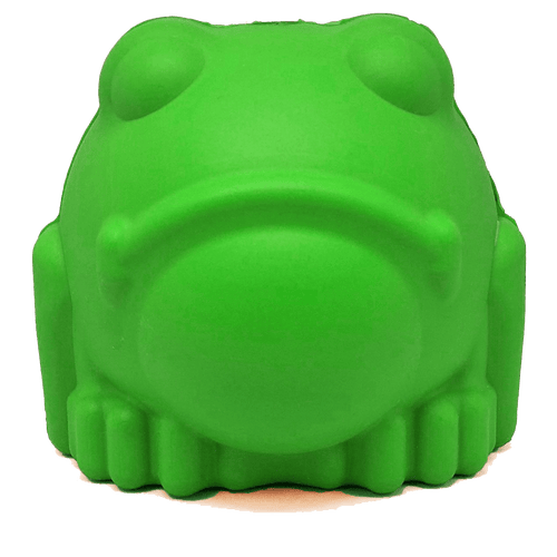 Bull Frog Dog Chew Toy & Treat Dispenser - USA Made | SodaPup