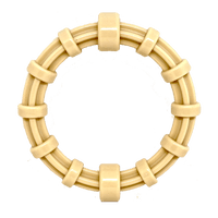 Chicken Flavored Teething Ring for Puppies & Aggressive Chewers | USA Made