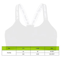 Soft And Stylish Women Sports Bra Girls Tops High Impact For Gym Top Fitness Yoga Running Sportswear For Females
