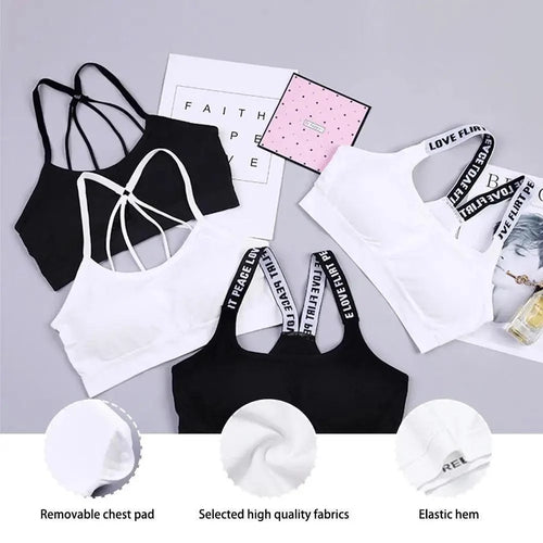 Soft And Stylish Women Sports Bra Girls Tops High Impact For Gym Top Fitness Yoga Running Sportswear For Females