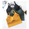 Soft Cotton Sports Bras For Women Push Up Solid Sports Bra Jogging Gym Women Sports Bra Girl Underwear Fitness Running Yoga Sport Tops
