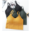 Soft Cotton Sports Bras For Women Push Up Solid Sports Bra Jogging Gym Women Sports Bra Girl Underwear Fitness Running Yoga Sport Tops