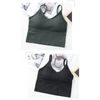 Soft Cotton Sports Bras For Women Push Up Solid Sports Bra Jogging Gym Women Sports Bra Girl Underwear Fitness Running Yoga Sport Tops