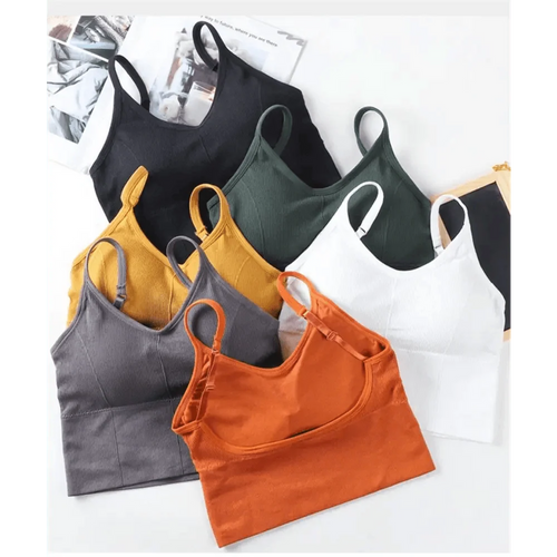 Soft Cotton Sports Bras For Women Push Up Solid Sports Bra Jogging Gym Women Sports Bra Girl Underwear Fitness Running Yoga Sport Tops