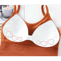 Soft Cotton Sports Bras For Women Push Up Solid Sports Bra Jogging Gym Women Sports Bra Girl Underwear Fitness Running Yoga Sport Tops