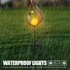 Solar LED Lamps with Waterproof & Flame Effect for Outdoor Garden Lighting