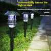 Solar LED Light for Garden with Modern Stripe Design for Outdoors