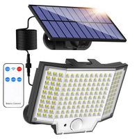 Solar Light Outdoor LED Motion Sensor Wall Lamp with 3 Modes & IP65 Waterproof