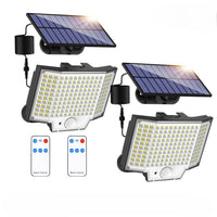 Solar Light Outdoor LED Motion Sensor Wall Lamp with 3 Modes & IP65 Waterproof