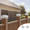 Solar Postcap Light with Waterproof LED Lamp for Posts