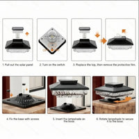 Solar Postcap Light with Waterproof LED Lamp for Posts