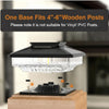 Solar Postcap Light with Waterproof LED Lamp for Posts