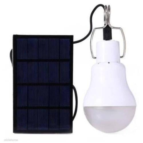 Solar Power Light Bulb with Panel for Eco-Friendly Illumination
