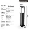 Solar Powered Yard Light for Stylish Outdoor Illumination