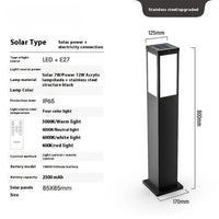 Solar Powered Yard Light for Stylish Outdoor Illumination