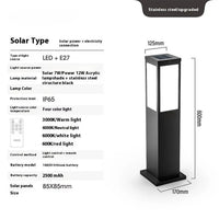 Solar Powered Yard Light for Stylish Outdoor Illumination