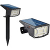 Solar Spot Lights Outdoor with Spike - 2 Pack
