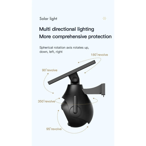 Solar Wall Lights for Outside with Waterproof & Motion Sensor