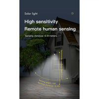 Solar Wall Lights for Outside with Waterproof & Motion Sensor