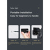 Solar Wall Lights for Outside with Waterproof & Motion Sensor